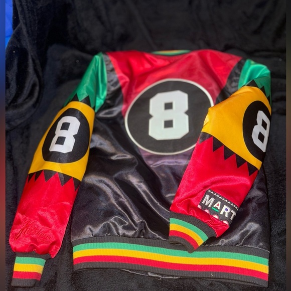 Martin Intro 8 Ball Black Satin Jacket - Picture 9 of 16